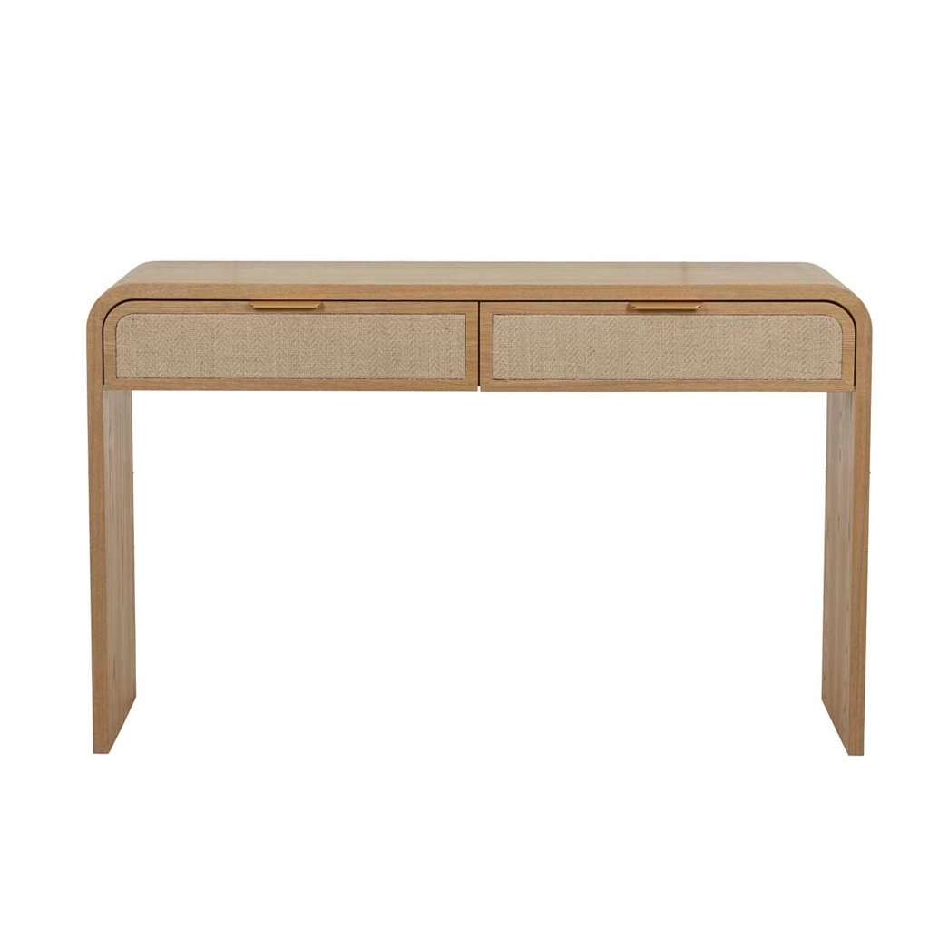 Chloe Arc Console - Natural Ash