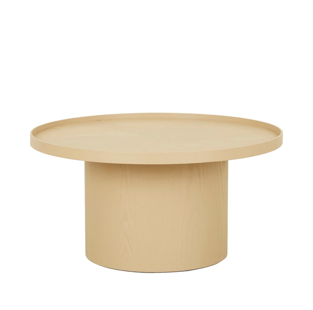 Classique Pedestal Coffee Table - Camel