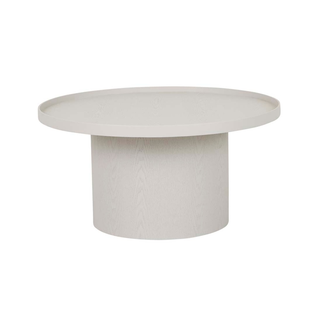Classique Pedestal Coffee Table - Oyster Ash