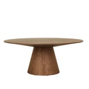 Classique Round Dining Tables - Smoked Ash