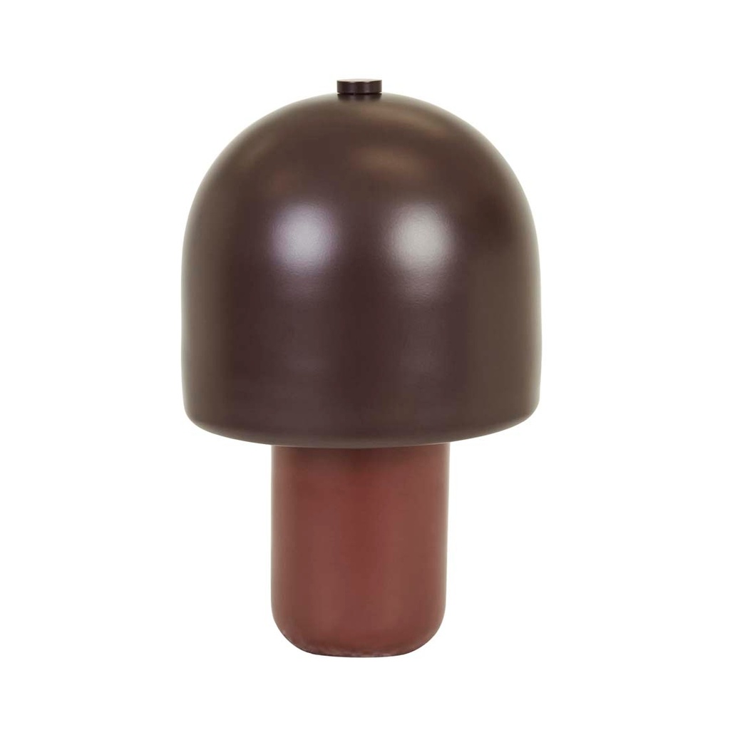 Easton Button Table Lamp - Berry - Burgundy