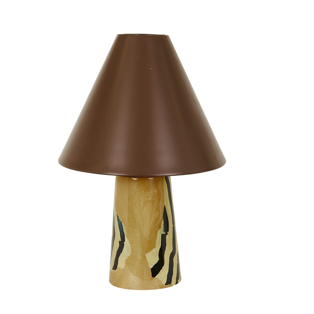Easton Ledger Table Lamp - Wild Umber