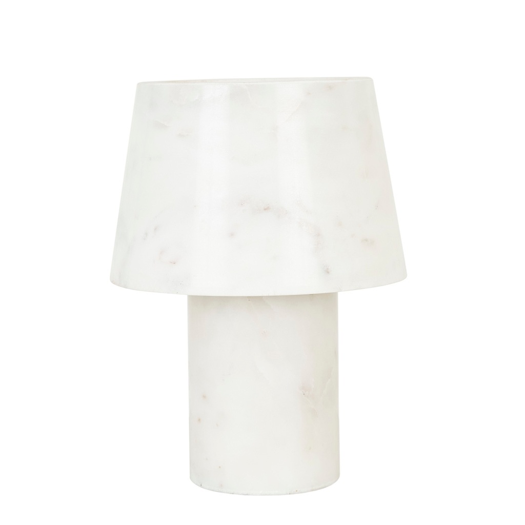 Easton Osha Table Lamp - White Marble