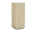 Elle Block Tall Plinth - Natural Travertine