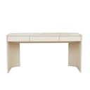 Elsie Marble Desk - Natural Travertine - Shell