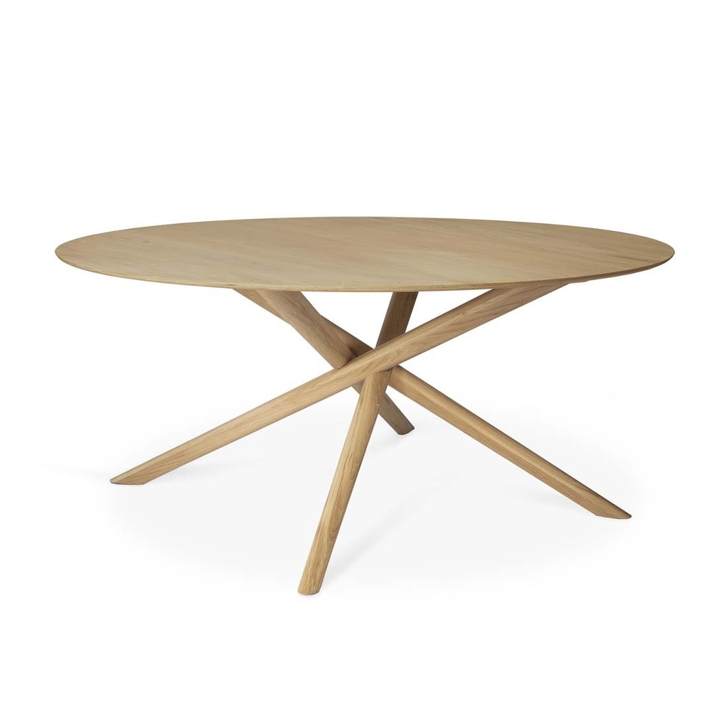 Ethnicraft Mikado Round Dining Table - Oak