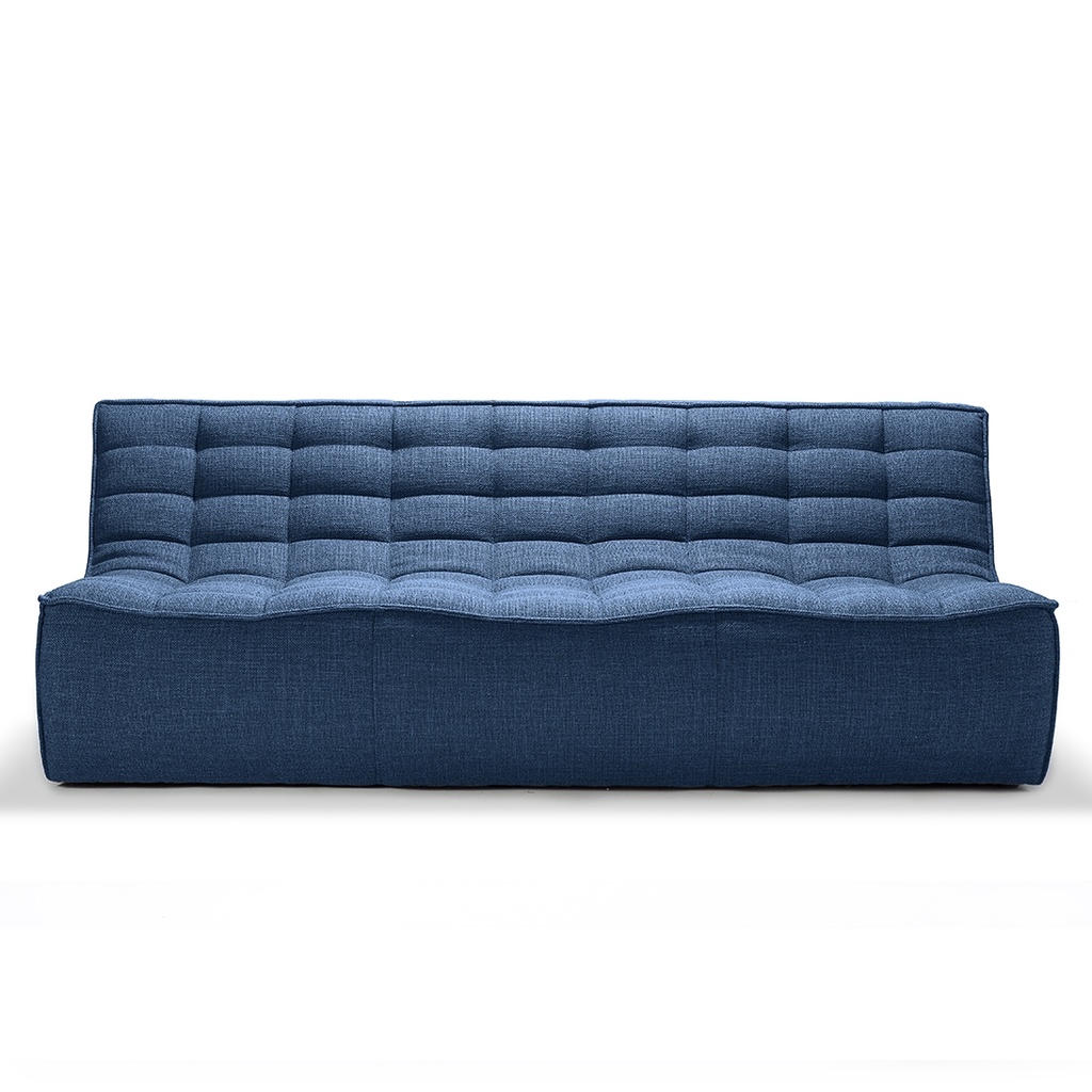 Ethnicraft Slouch 3 Seater Sofa - Blue