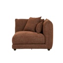 Felix Crest 1 Seater Right Corner Sofa - Auburn Weave