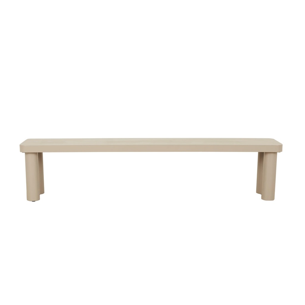 Frankie Outdoor Bench Seat - Clay