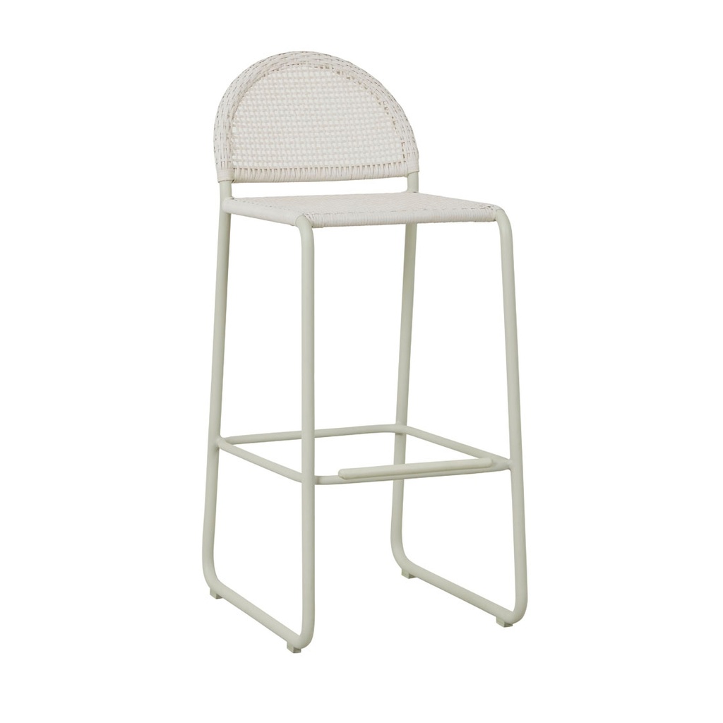 Hali Barstool - Chalk - Misty Breeze