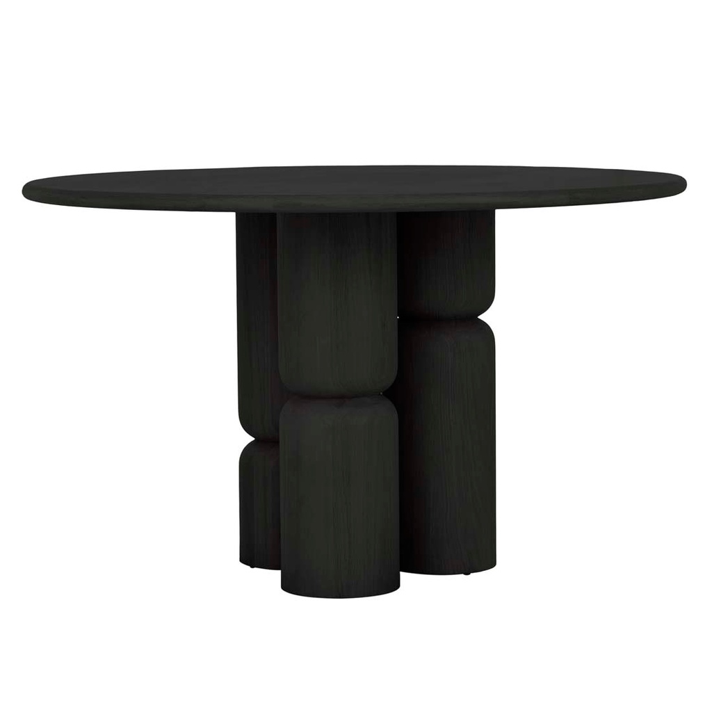 Hayes Dining Table - Black Oak