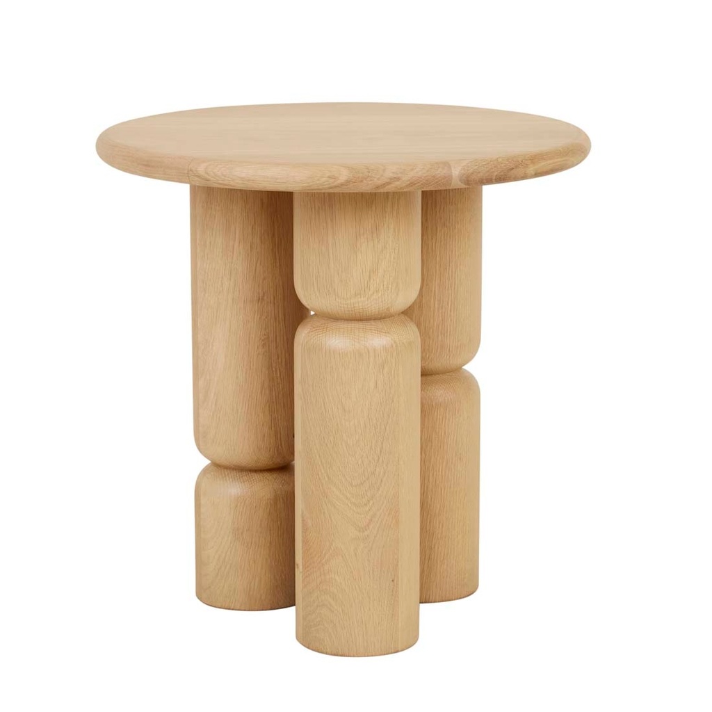 Hayes Side Table - Satin Oak
