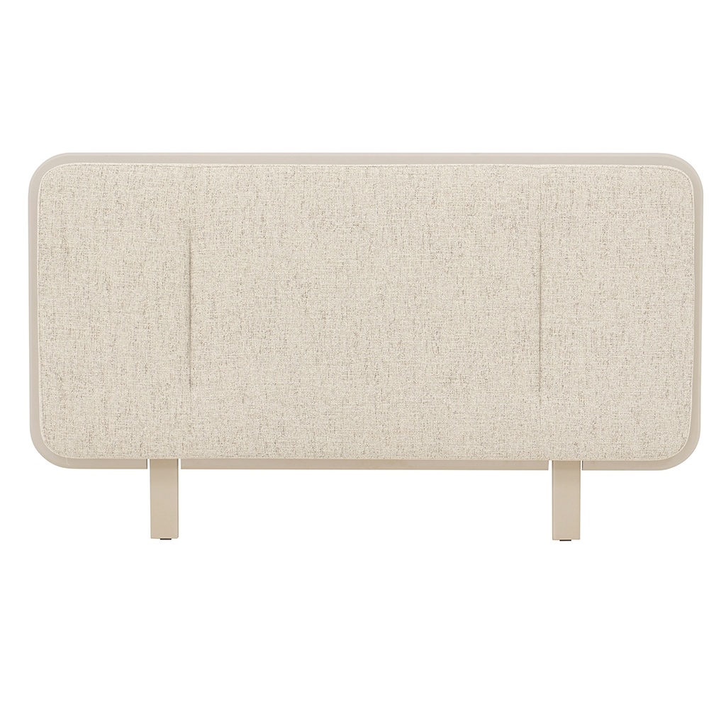 Hugo Bridge Bedhead - White Bark - Matt Oatmeal