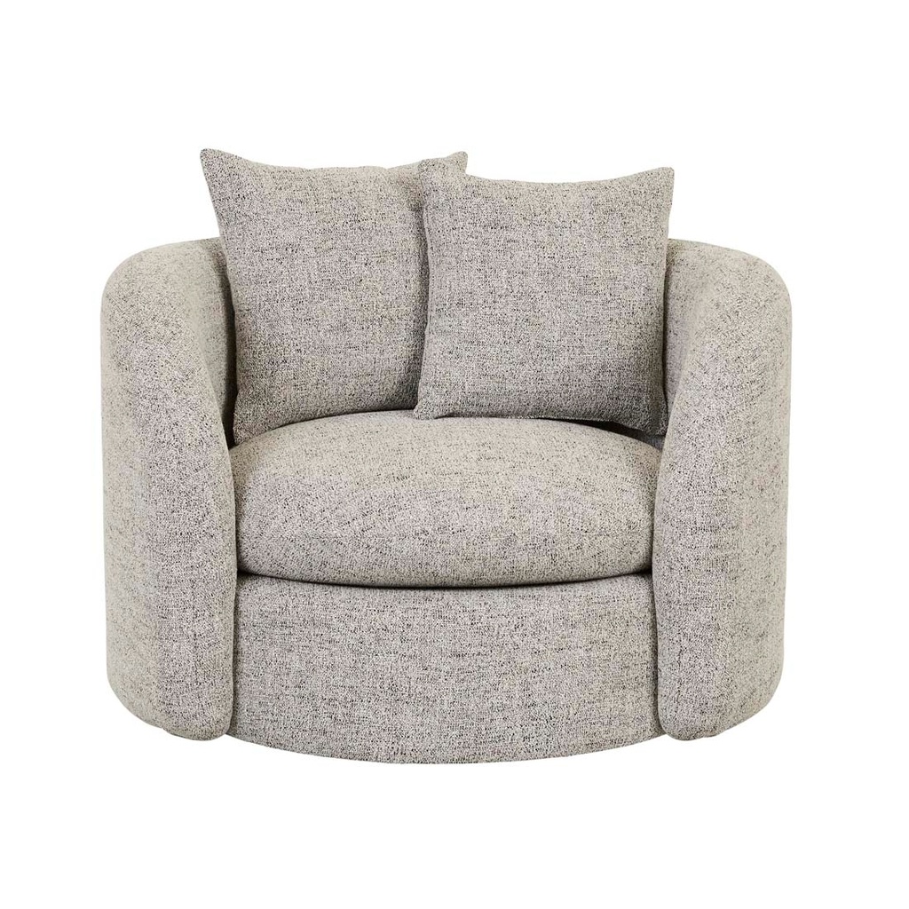 Juno Orb Swivel Occasional Chair - Moon Rock