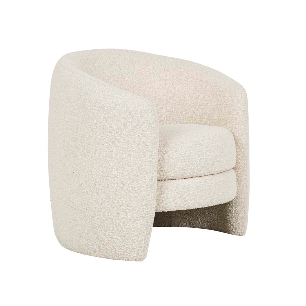 Kennedy Tenner Occasional Chair - Beige Boucle