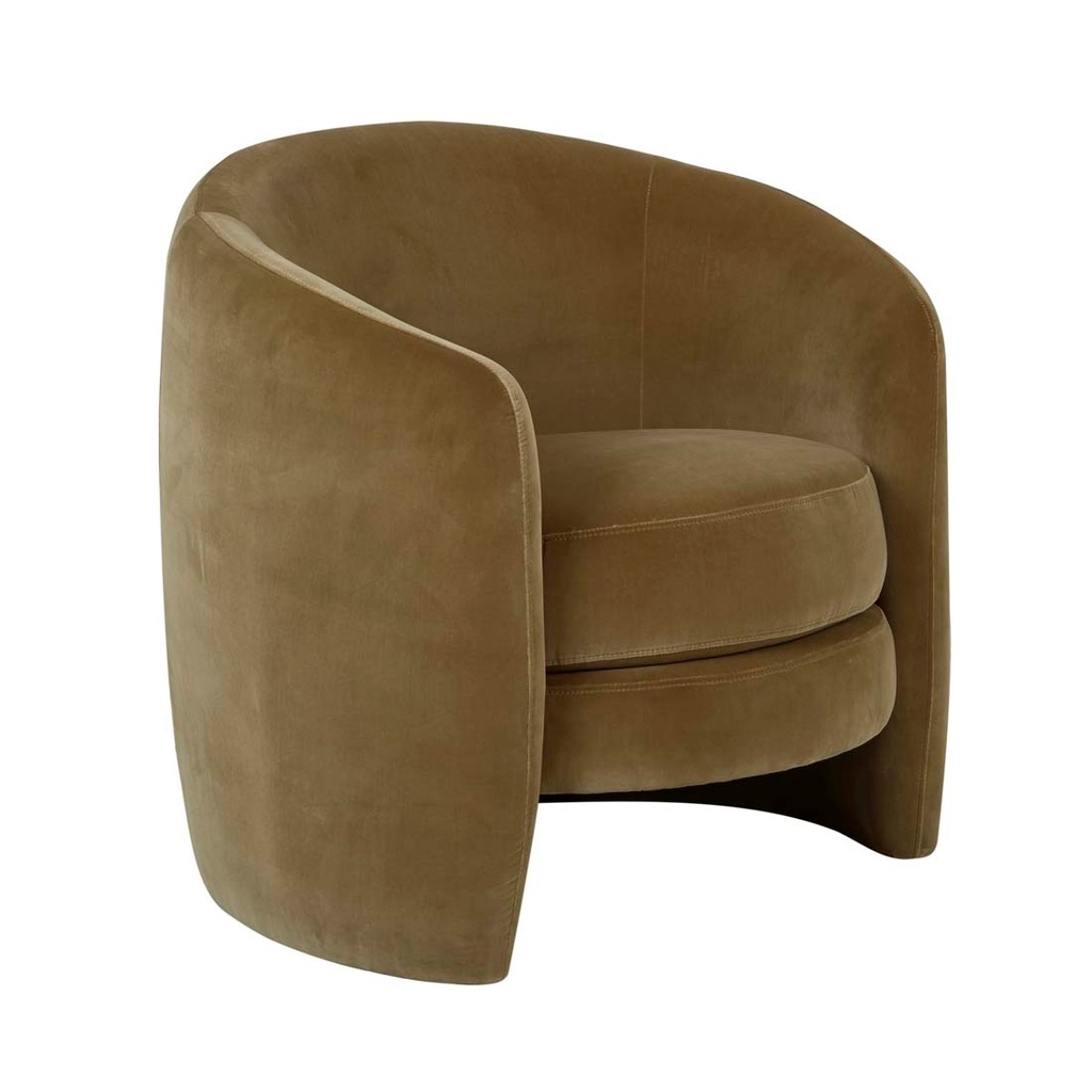 Kennedy Tenner Occasional Chair - Soft Moss Velvet