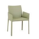Lachlan Dining Armchair - Moss Recycled Leather