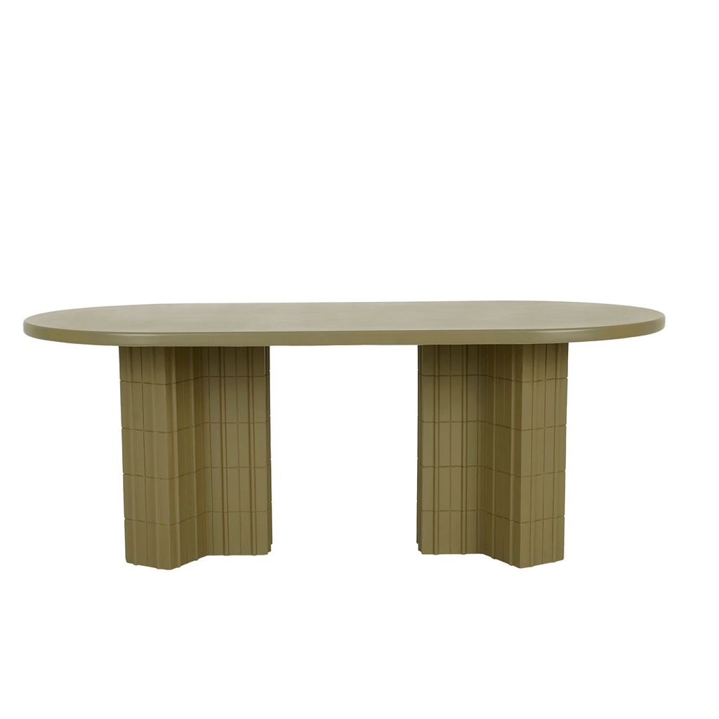Lagos Oval Dining Table - Cypress