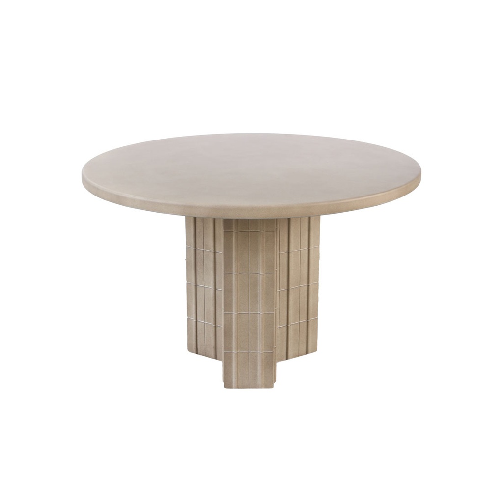 Lagos Round Dining Table - Matt Savanna