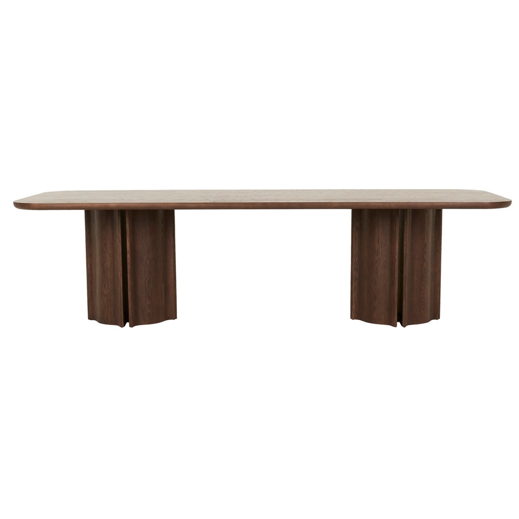 Leon Dining Table - Tobacco Ash