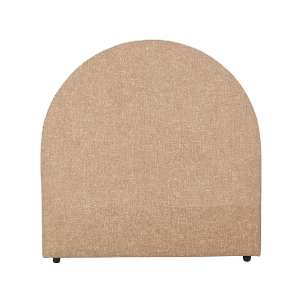 Madrid Arch Bedhead - Peach - Greige