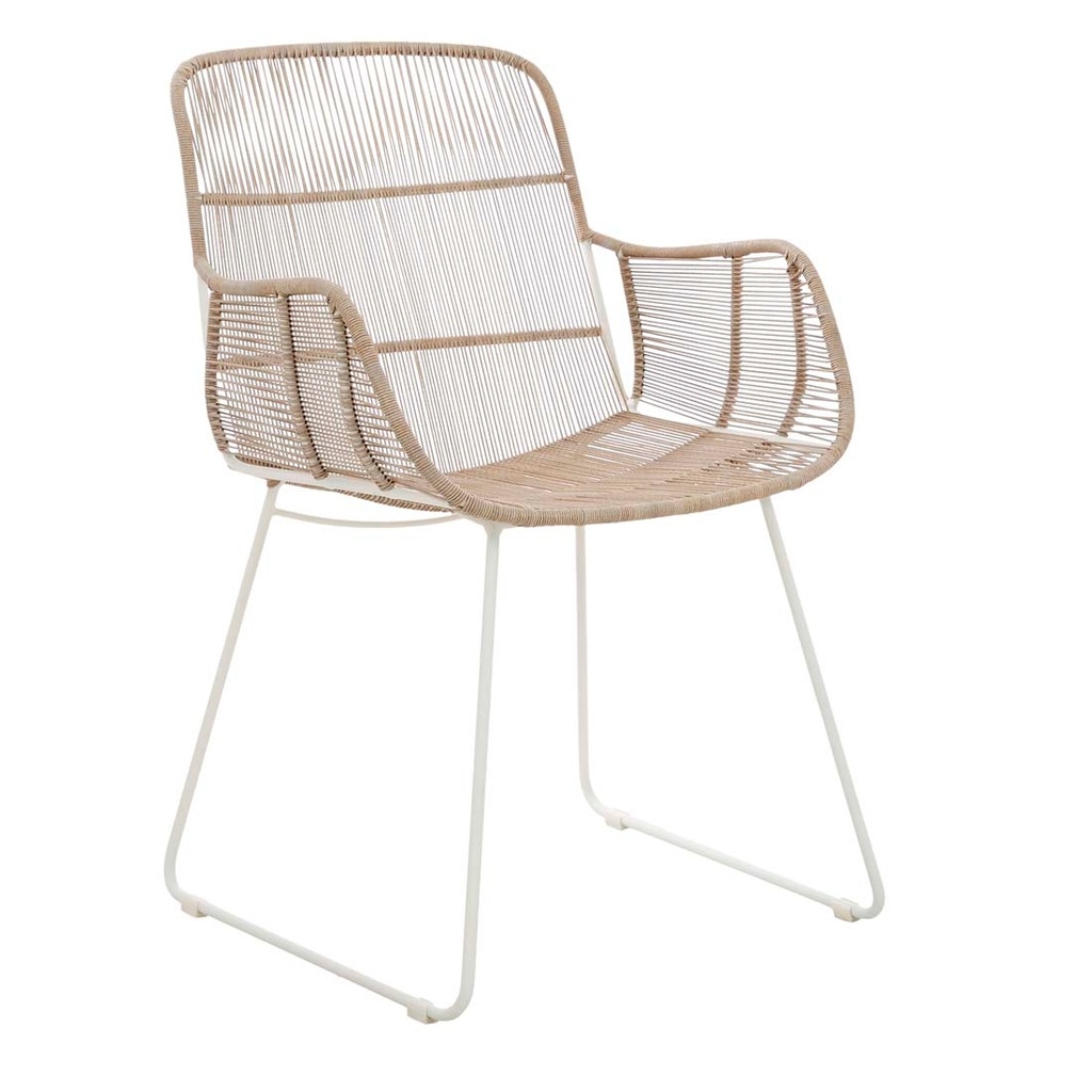 Marina Laze Dining Armchair - Linen - Sand