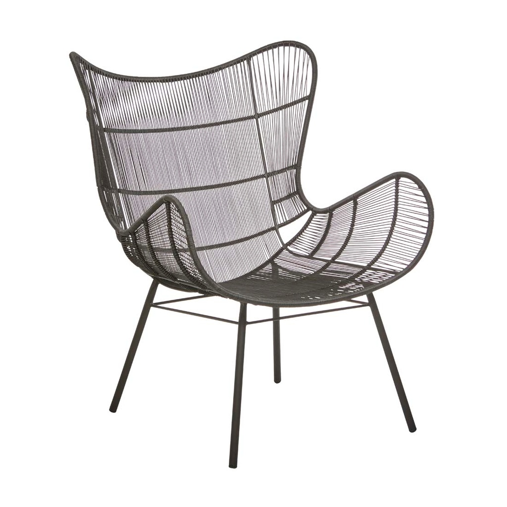 Mauritius Wing Occasional Chair - Espresso