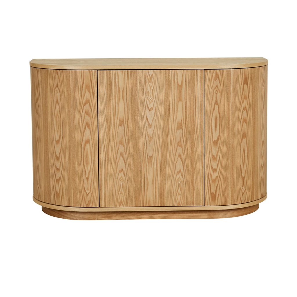 Oberon Crescent Storage Unit - Natural Ash