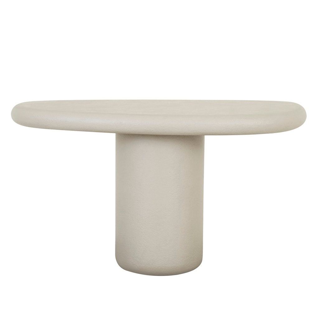 Elba Pedestal Coffee Table - Driftwood