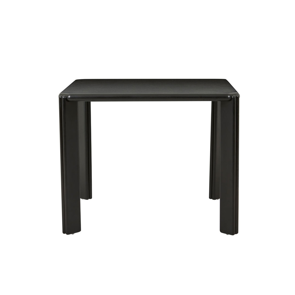 Ray Square Dining Table - Black Oak