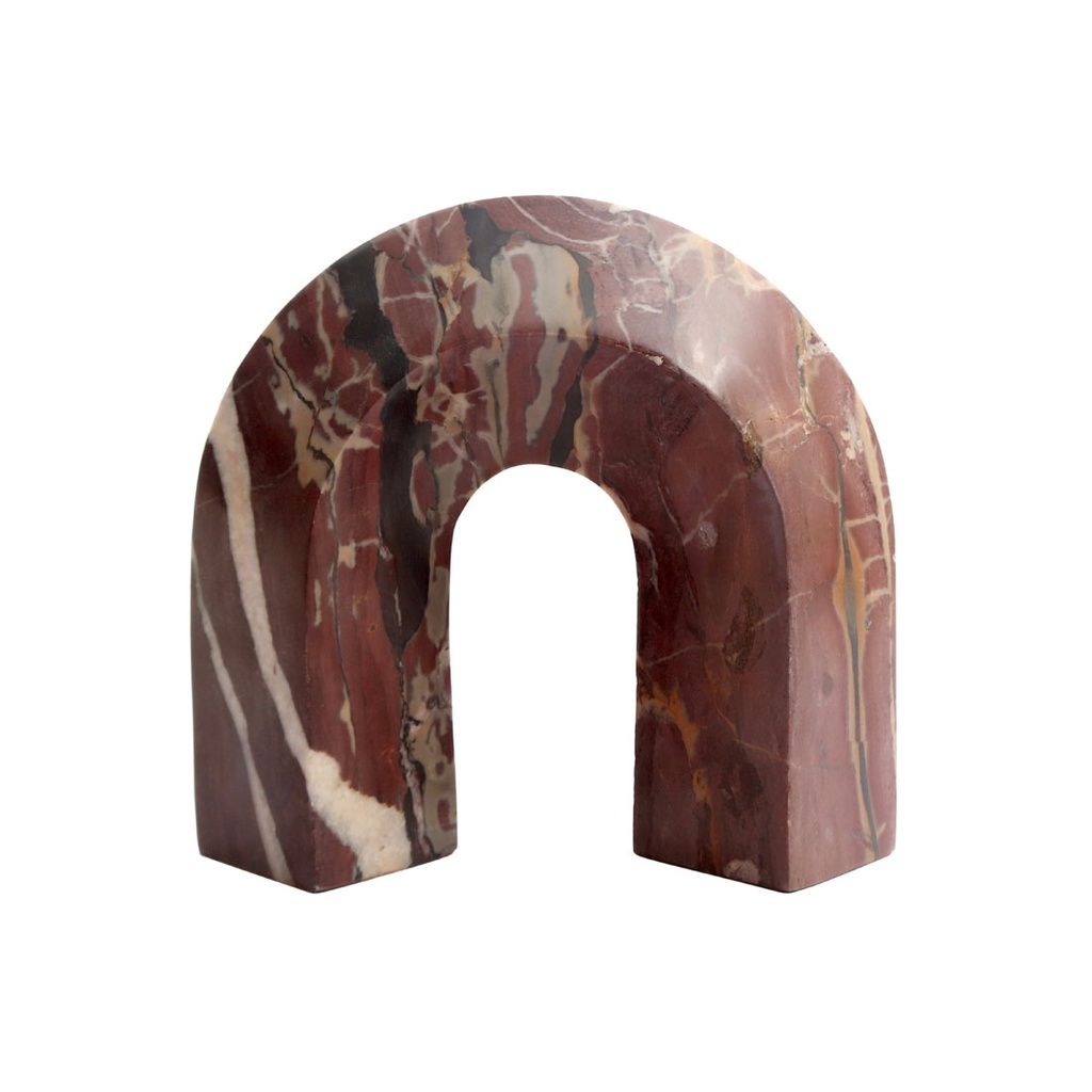 Rufus Vault Sculpture - Carmine Marble