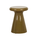Seville Podium Large Side Table - Olive Glaze