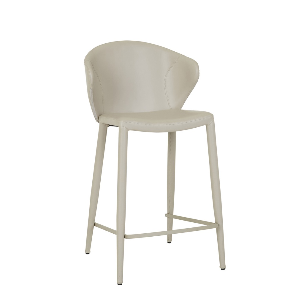 Theo Barstool - Sandstone PU - Matt Cashmere