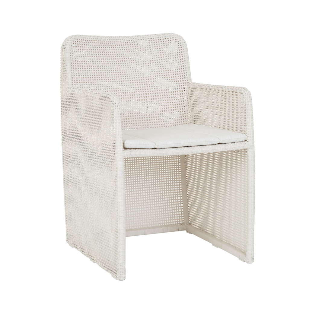 Tide Isle Dining Armchair - Chalk