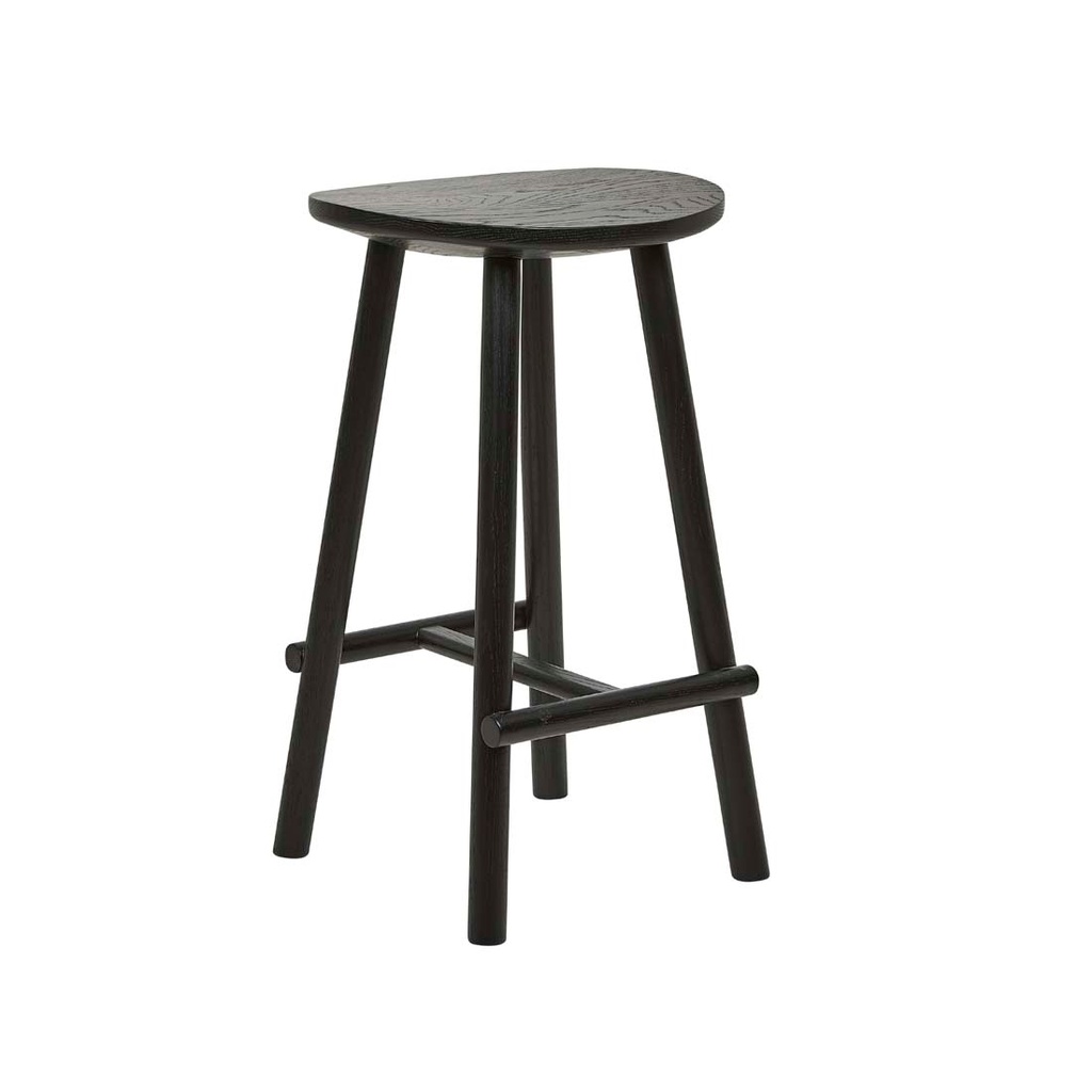 Tolv Figura Barstool - Black Onyx