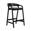 Tolv Inlay Barstool - Black Onyx