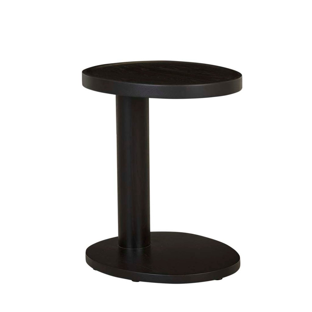 Tolv Islet Side Table - Black Onyx