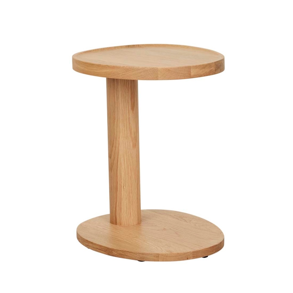 Tolv Islet Side Table - Light Oak