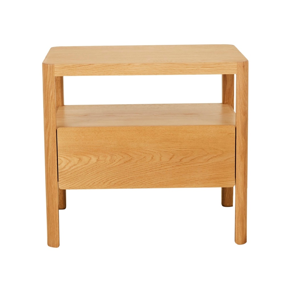 Tolv Theo Bedside - Light Oak