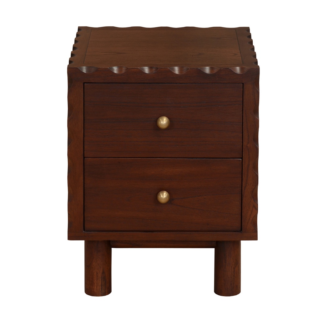 Trove Ondine Bedside - Chestnut