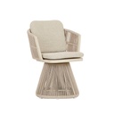 Valencia Marrakesh Dining Armchair - Sand - Natural