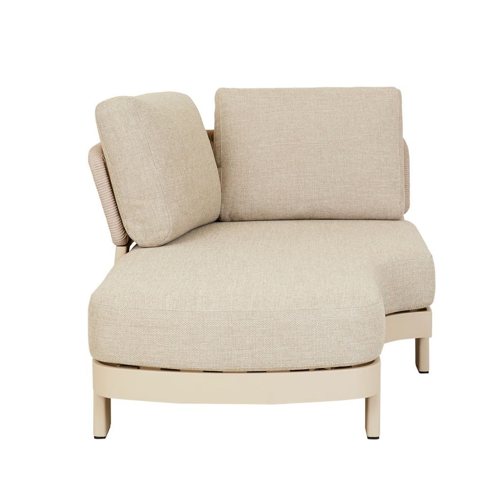 Valencia Rope Left Chaise Sofa