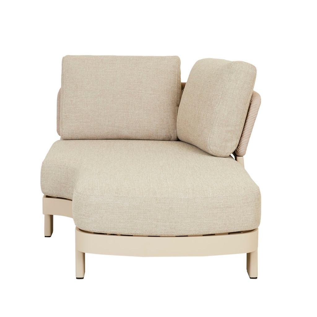 Valencia Rope Right Chaise Sofa