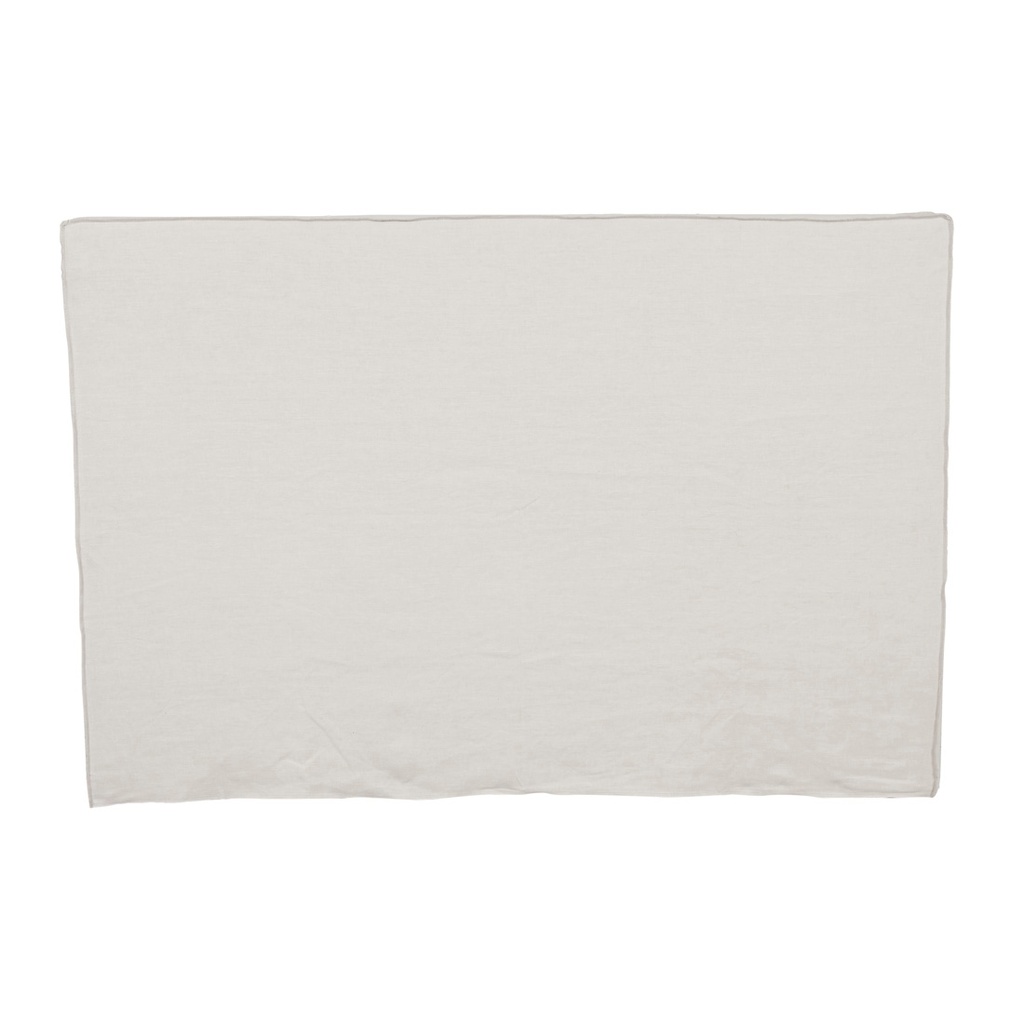 Vittoria Slip Cover Bedhead - Eames Parchment