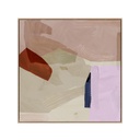 Lilac Fields Hand-Painted Wall Art - Dusk - Dusk
