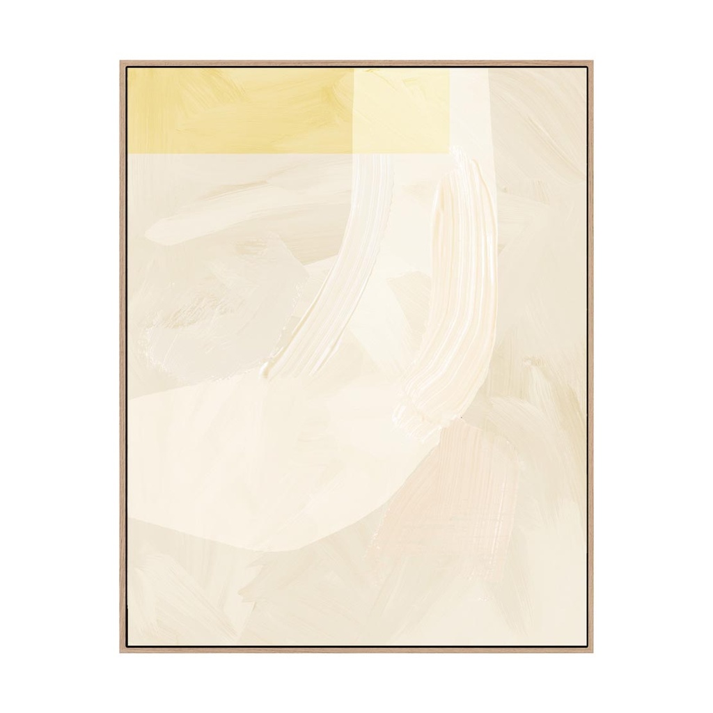 Sunstream Hand-Painted Wall Art - Honey Sepia