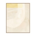 Sunstream Hand-Painted Wall Art - Honey Sepia