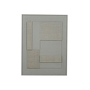 Wren Helix Small Wall Art - Blue Gum