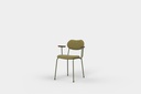 Kai Chair With Arms Upholstered Seat and Back