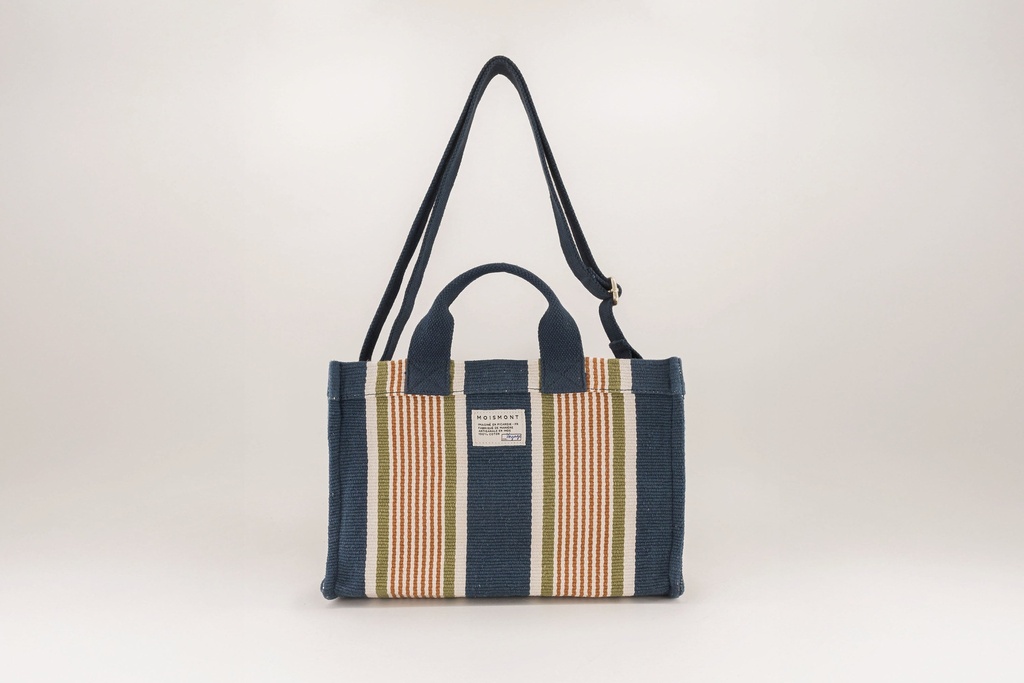 [MOI-MS-PNB] Mini Shopper Bag Pisa Navy Blue